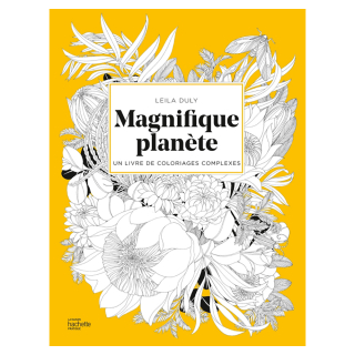 Livre de coloriage Magnifique planète - Hachette - Rougier et Plé
