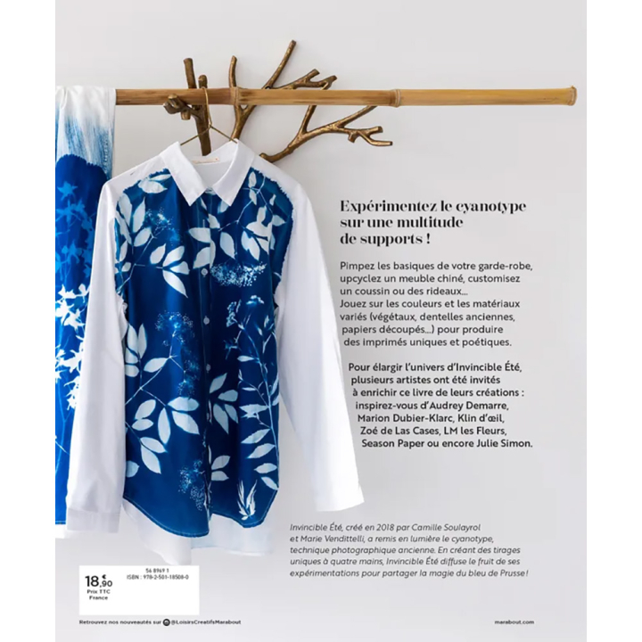Livre Expériences Cyanotypes - Marabout - Rougier et Plé