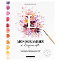 Livre Monogrammes à l'aquarelle - Dessain et Tolra - Rougier et Plé