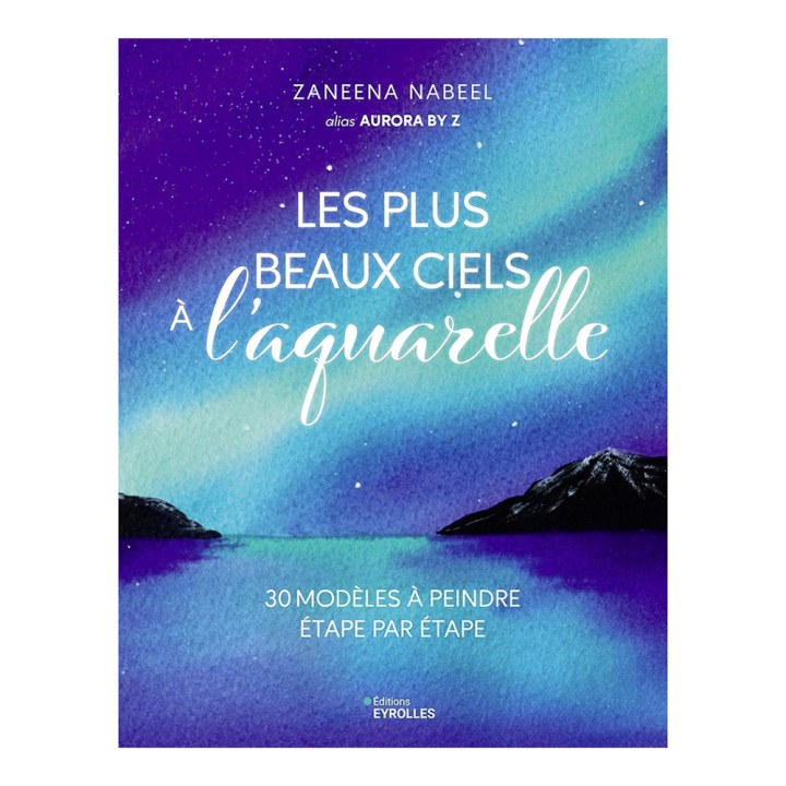 Livre Les plus beaux ciels à l'aquarelle - Eyrolles - Rougier et Plé