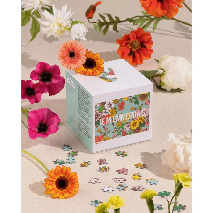 Puzzle 1000 pièces Je m'emmerdais - Piece & Love - Rougier et Plé