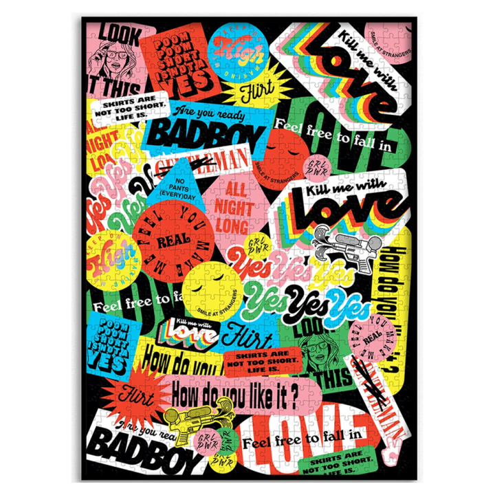 Puzzle 1000 pièces Popup - Piece & Love - Rougier et Plé