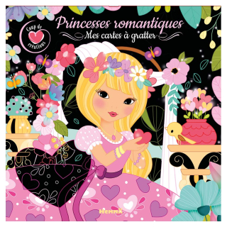 Mes cartes à gratter Coup de cœur créations - Princesses romantiques - Hemma - Rougier et Plé