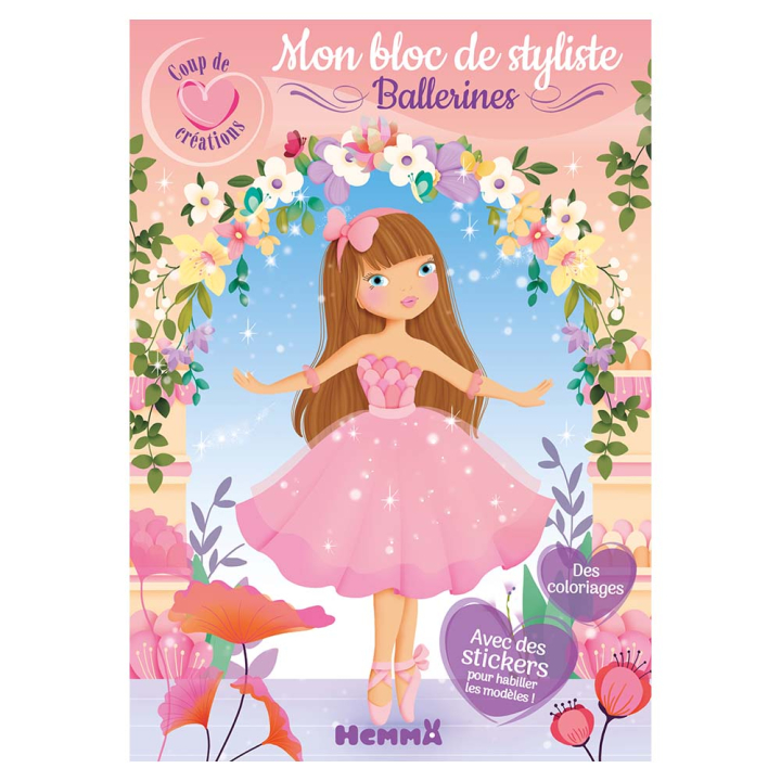 Mon bloc de styliste Coup de cœur créations - Ballerines - Hemma - Rougier et Plé