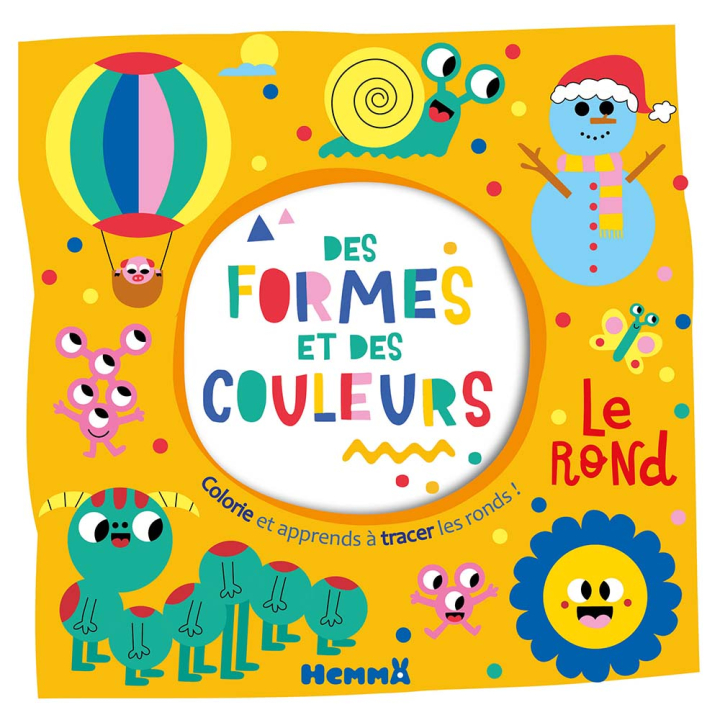 Livre Des formes et des couleurs - Le Rond - Hemma - Rougier et Plé