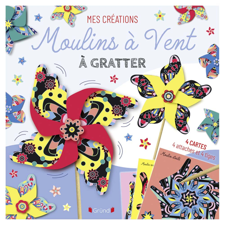 Pochette mes créations : Moulins à gratter - Gründ - Rougier et Plé