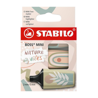 Surligneur BOSS MINI NatureVibes Set 3 couleurs - STABILO - Rougier et Plé