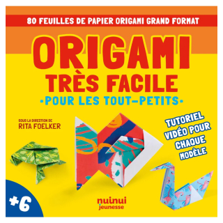 Coffret Origami très facile pour les tout-petits - Nuinui - Rougier et Plé
