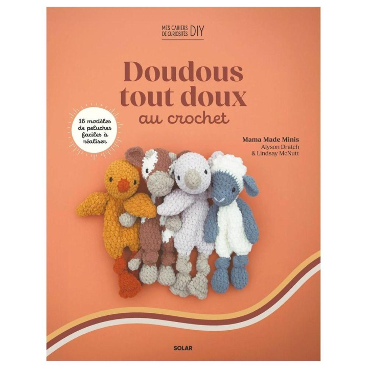 Livre Doudous tout doux au crochet - Solar - Rougier et Plé