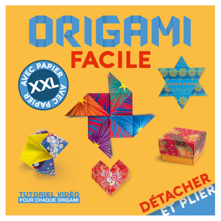 Livre Origami facile - Détacher et plier - Nuinui - Rougier et Plé