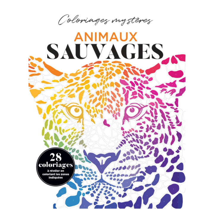 Coloriages mystères Animaux sauvages - Marabout - Rougier et Plé