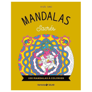 Livre de coloriage Mandalas Sacrés - Solar - Rougier et Plé