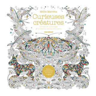 Petit livre à colorier - Curieuses créatures - Marabout - Rougier et Plé