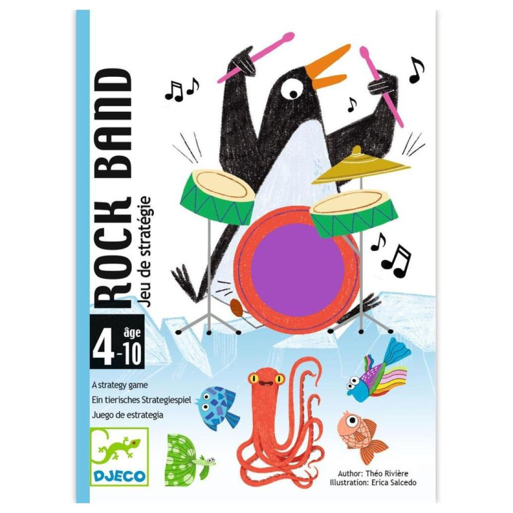 Jeu de cartes stratégie Rock band - Djeco - Rougier et Plé