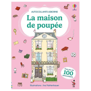 Album d'autocollants La maison de poupée - Usborne - Rougier et Plé