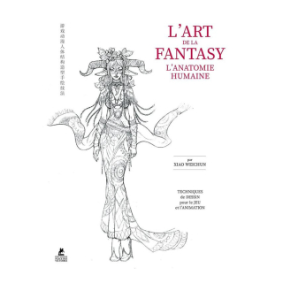 Livre L'art de la fantasy Anatomie humaine - Place des victoires - Rougier et Plé