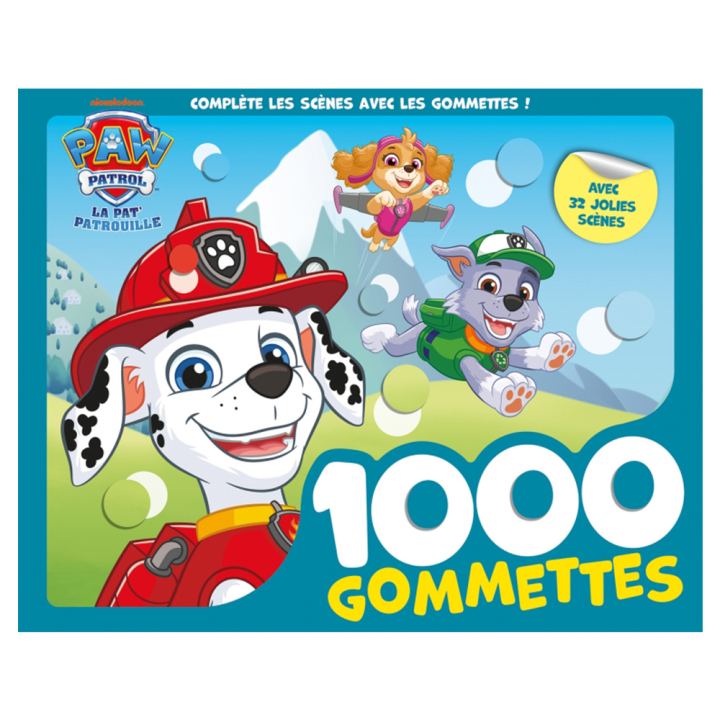 1000 gommettes La Pat' Patrouille - Hachette - Rougier et Plé