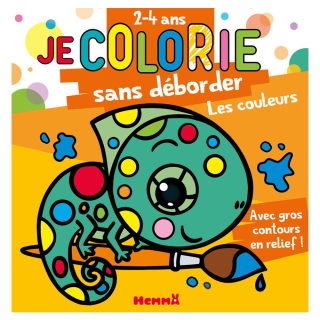 Je colorie sans déborder Les couleurs - Hemma - Rougier et Plé