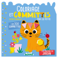 Coloriage et gommettes pour les petits - Les animaux du jardin - Hemma - Rougier et Plé