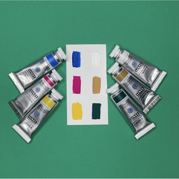 Gouache extra-fine Set Voyage 6 x 14 ml - Linel - Rougier et Plé