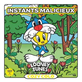 Livre de coloriage Cozy Colo Looney Tunes Instants malicieux - Hachette - Rougier et Plé