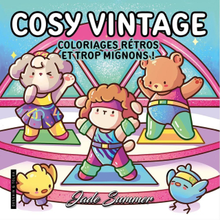 Livre de coloriage Cosy vintage - Dessain et Tolra - Rougier et Plé
