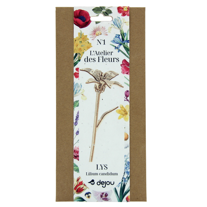 Fleur de Lys à monter en bois - Dejou - Rougier et Plé