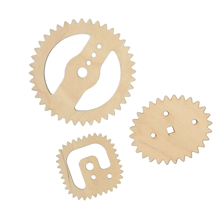 Roues à dessin à monter en bois A4 - Dejou - Rougier et Plé