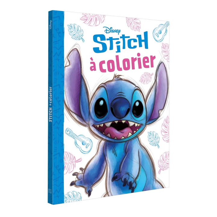 Livre de coloriages Stitch à colorier vol.1 - Hachette - Rougier et Plé