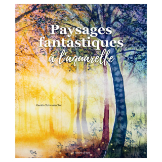 Livre Paysages fantastiques à l'aquarelle - Editions de Saxe - Rougier et Plé