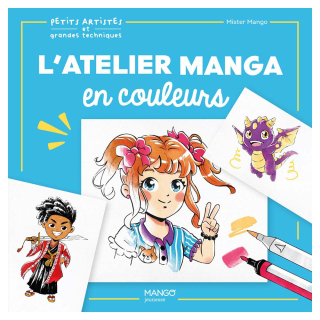 Livre L'atelier manga en couleurs - Mango - Rougier et Plé