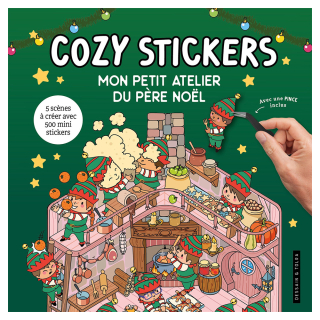 Cozy stickers Mon petit atelier du père Noël - Dessain et Tolra - Rougier et Plé