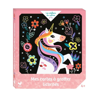 Mes cartes à gratter Licornes - Deux Coqs D'or - Rougier et Plé