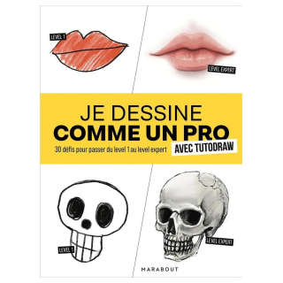 Livre Dessiner comme un pro avec Tutodraw - Marabout - Rougier et Plé