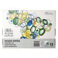 Coffret Mixed media Illustration 11 pcs - Winsor & Newton - Rougier et Plé