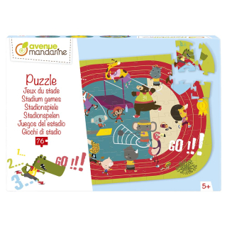 Puzzle éducatif - Jeux du stade - Avenue Mandarine - Rougier et Plé