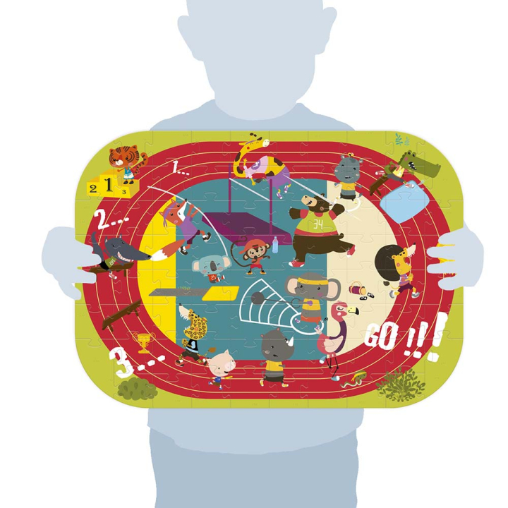 Puzzle éducatif - Jeux du stade - Avenue Mandarine - Rougier et Plé