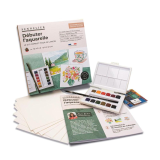 Kit Débuter l'aquarelle par Marie Boudon - Sennelier - Rougier et Plé