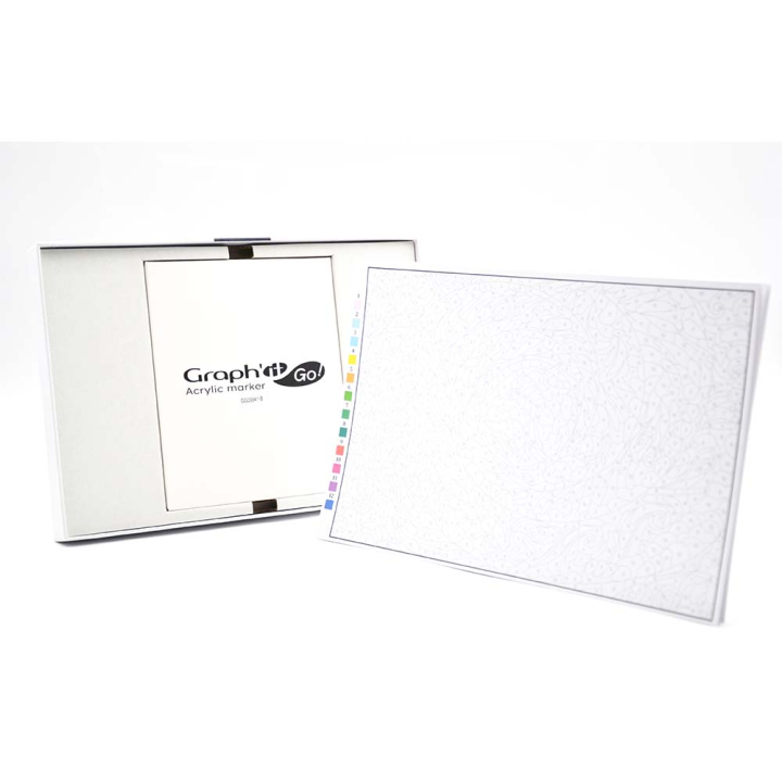 GRAPH'IT GO Kit Coloriage Mystère - EXOTIC MANDALA Oz - Rougier et Plé