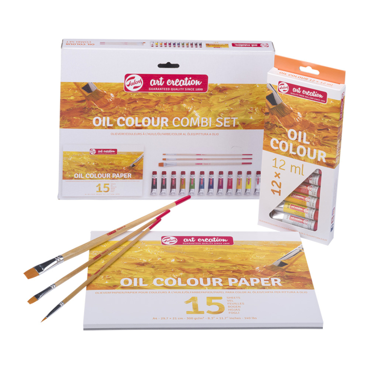 Combiset Peinture à l'huile - Artcreation - Rougier et Plé