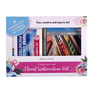 Set Aquarelle florale - Talens - Rougier et Plé