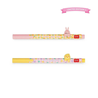 Stylo à encre gel Pâques 2026 2 pcs - Legami - Rougier et Plé