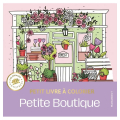 Petit livre à colorier Petite boutique - Marabout - Rougier et Plé