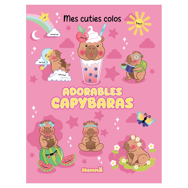 Mes cuties colos Adorables capybaras - Hemma - Rougier et Plé