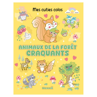 Mes cuties colos Animaux de la forêt craquants - Hemma - Rougier et Plé