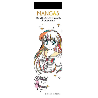 Marque-pages à colorier Mangas - Dessain et Tolra - Rougier et Plé