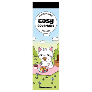 Marque-pages à colorier Cosy gourmand - Dessain et Tolra - Rougier et Plé