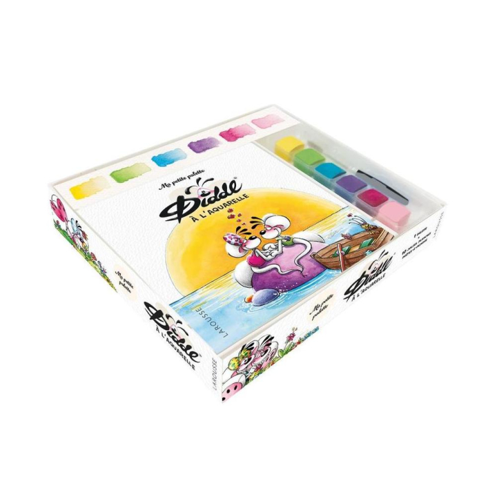 Ma petite palette Diddl à l'aquarelle - Larousse - Rougier et Plé