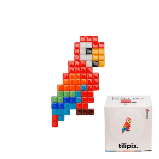 Kit DIY Pixel Art Perroquet mini - Tilipix - Rougier et Plé