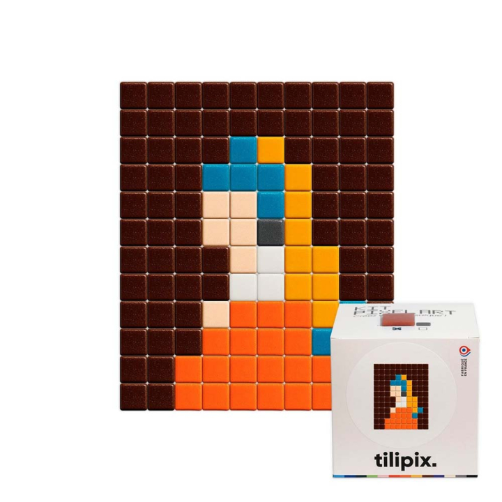 Kit DIY Pixel Art La jeune fille à la perle mini - Tilipix - Rougier et Plé